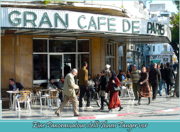A panoramic tour will introduce you to Tangier
